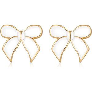 18K Gold Plated Studs | Dainty Oil Drop Finish | Cute Gift for Women